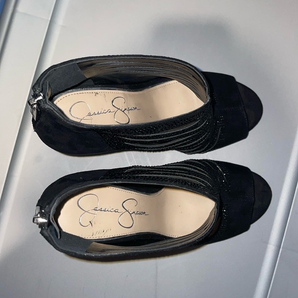 Bejeweled Jessica Simpson Heels - Picture 3 of 5